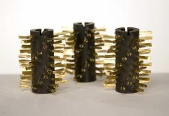 Best Sale 🛒 Brass Set of 3 Replacement Brushes for Automatic BBQ Grill Cleaning Robot by Grillbot LLC ⭐