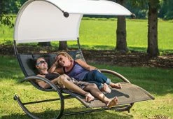 Brand new 😍 2 Person Rocking Zero Gravity Lounger by Vivere Ltd 🔔