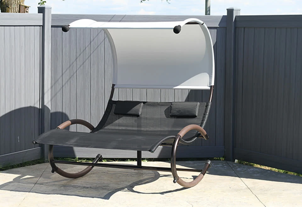 Brand new 😍 2 Person Rocking Zero Gravity Lounger by Vivere Ltd 🔔 5 Brand new 😍 2 Person Rocking Zero Gravity Lounger by Vivere Ltd 🔔 - Image 3