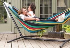 Coupon 🥰 2 Person 9-Ft. Hammock and Stand by Vivere Ltd. 🥰 -Outdoor Living shop 203719 z12