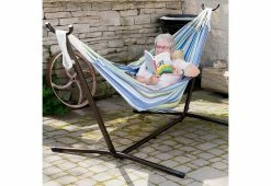 Coupon 🥰 2 Person 9-Ft. Hammock and Stand by Vivere Ltd. 🥰 -Outdoor Living shop 203719 z16