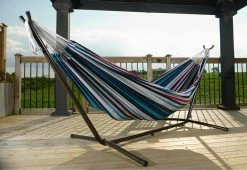 Coupon 🥰 2 Person 9-Ft. Hammock and Stand by Vivere Ltd. 🥰 -Outdoor Living shop 203719 z17