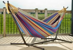 Coupon 🥰 2 Person 9-Ft. Hammock and Stand by Vivere Ltd. 🥰 -Outdoor Living shop 203719 z2