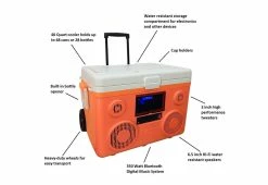 Outlet ⭐ Bluetooth Cooler and Sound System by SONDPEX CORPORATION OF AMERICA LLC 🛒 -Outdoor Living shop 203920 z6