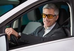 Flash Sale 🔥 Night Time Driving Glasses by Sharper Image ⌛ -Outdoor Living shop 205017 z4