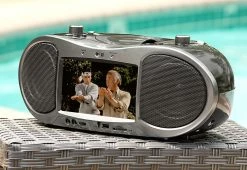 Coupon 🛒 Bluetooth CD and DVD Boombox Radio by Naxa Electronics 🛒 -Outdoor Living shop 205139 z2