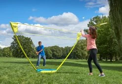 Wholesale 💯 Portable Badminton with LED Birdies by Sharper Image ❤️