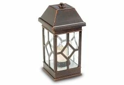 Flash Sale 😍 15" Solar Powered Candle Lantern by Smart Solar Inc. 🧨 -Outdoor Living shop 206135 z2