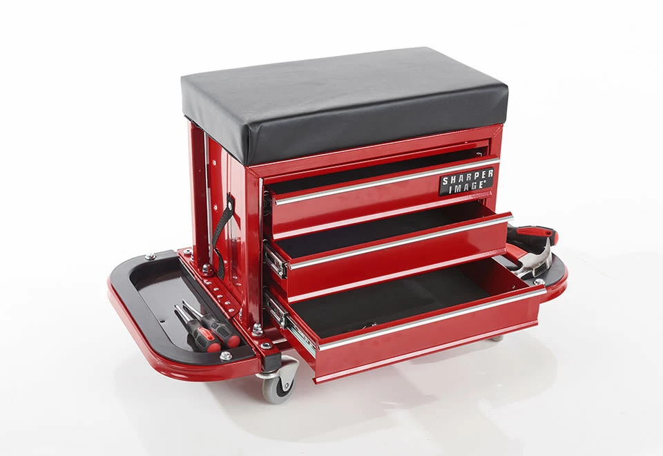 Cheapest 🎉 Rolling 🧰 Toolbox Stool by Sharper Image ⌛ 5 Cheapest 🎉 Rolling 🧰 Toolbox Stool by Sharper Image ⌛ - Image 3