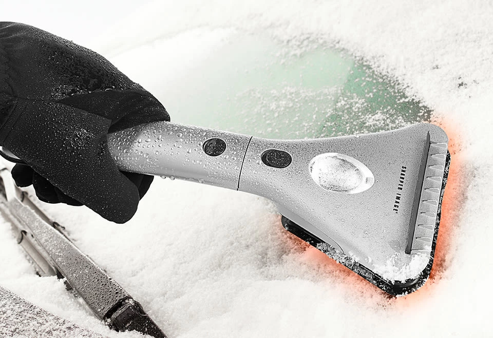 Deals 👍 Heated Ice Scraper by Sharper Image ❤️ 2 Deals 👍 Heated Ice Scraper by Sharper Image ❤️