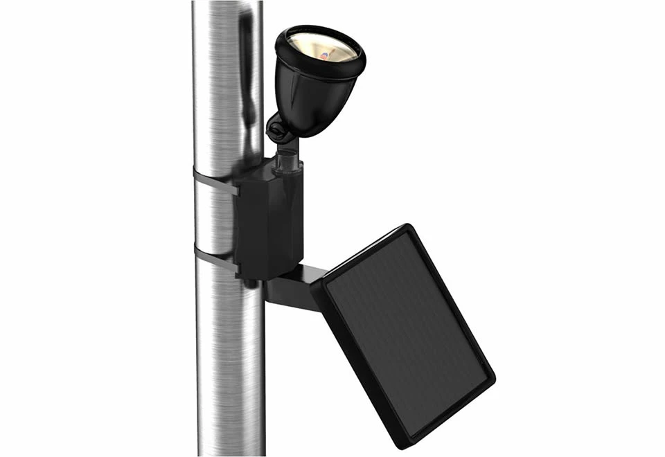 Flash Sale 🔔 Solar LED Flagpole Light by Maxsa Innovations 😍 3 Flash Sale 🔔 Solar LED Flagpole Light by Maxsa Innovations 😍