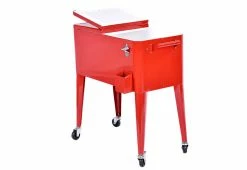 Best reviews of ❤️ Retro Patio Cooler Cart by GoPlus (Costway) 😍 -Outdoor Living shop 207545 z16