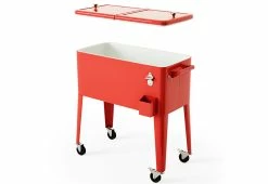 Best reviews of ❤️ Retro Patio Cooler Cart by GoPlus (Costway) 😍 -Outdoor Living shop 207545 z17