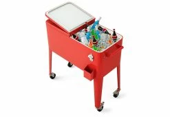 Best reviews of ❤️ Retro Patio Cooler Cart by GoPlus (Costway) 😍 -Outdoor Living shop 207545 z3