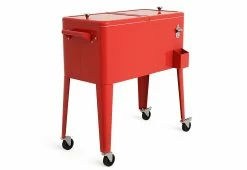 Best reviews of ❤️ Retro Patio Cooler Cart by GoPlus (Costway) 😍 -Outdoor Living shop 207545 z8