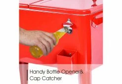 Best reviews of ❤️ Retro Patio Cooler Cart by GoPlus (Costway) 😍 -Outdoor Living shop 207545 z9