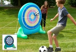 Discount 😍 Inflatable Soccer and Darts Set by Children's Group LLC dba Hearthsong Wholesale 🥰