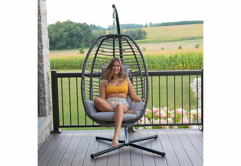 Buy 🎁 Hanging Nest Chair with Stand by Vivere Ltd. ⭐ 3 Buy 🎁 Hanging Nest Chair with Stand by Vivere Ltd. ⭐