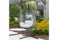 Buy 🎁 Hanging Nest Chair with Stand by Vivere Ltd. ⭐ 6 Buy 🎁 Hanging Nest Chair with Stand by Vivere Ltd. ⭐ -Outdoor Living shop 208377 z2