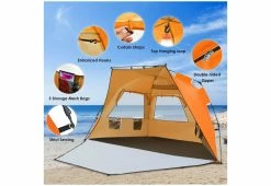 Buy 👏 Pop-Up Beach Tent by GoPlus (Costway) 😉 14 Buy 👏 Pop-Up Beach Tent by GoPlus (Costway) 😉 -Outdoor Living shop 208398 z5