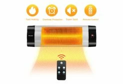 Top 10 🔔 Wall-Mounted Infrared Heater by GoPlus (Costway) ❤️ -Outdoor Living shop 208456 z10