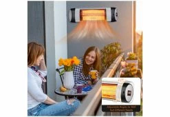 Top 10 🔔 Wall-Mounted Infrared Heater by GoPlus (Costway) ❤️ -Outdoor Living shop 208456 z7