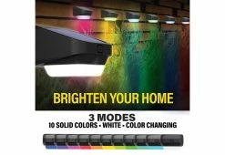 New ๐ LED Solar Fence Lights (4-Pack) by Bell+Howell ๐ 12 New ๐ LED Solar Fence Lights (4-Pack) by Bell+Howell ๐ -Outdoor Living shop 208522 z3