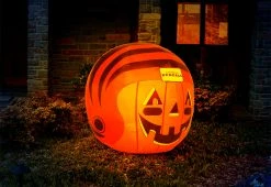 Deals 🌟 4-Ft. NFL Inflatable 💀 Halloween Helmet by Odash Inc. 🎉 -Outdoor Living shop 208592 z26