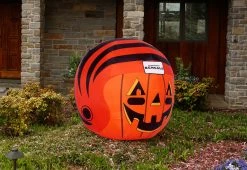 Deals 🌟 4-Ft. NFL Inflatable 💀 Halloween Helmet by Odash Inc. 🎉 -Outdoor Living shop 208592 z28