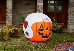 Deals 🌟 4-Ft. NFL Inflatable 💀 Halloween Helmet by Odash Inc. 🎉 -Outdoor Living shop 208592 z4