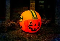 Deals 🌟 4-Ft. NFL Inflatable 💀 Halloween Helmet by Odash Inc. 🎉 -Outdoor Living shop 208592 z46