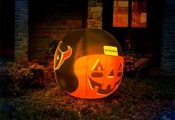 Deals 🌟 4-Ft. NFL Inflatable 💀 Halloween Helmet by Odash Inc. 🎉 -Outdoor Living shop 208592 z51