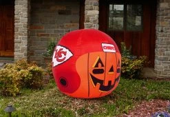 Deals 🌟 4-Ft. NFL Inflatable 💀 Halloween Helmet by Odash Inc. 🎉 -Outdoor Living shop 208592 z64
