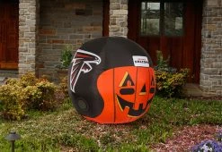 Deals 🌟 4-Ft. NFL Inflatable 💀 Halloween Helmet by Odash Inc. 🎉 -Outdoor Living shop 208592 z8