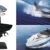 Hot Sale 🤩 2-in-1 RC Shark Boat by Jupiter Creations Inc 🎉 2 Hot Sale 🤩 2-in-1 RC Shark Boat by Jupiter Creations Inc 🎉 -Outdoor Living shop 208602 z1