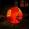 Flash Sale 👍 4-Ft. NCAA Inflatable 🦇 Halloween Helmet by ODAI 😉 -Outdoor Living shop 208609 z1