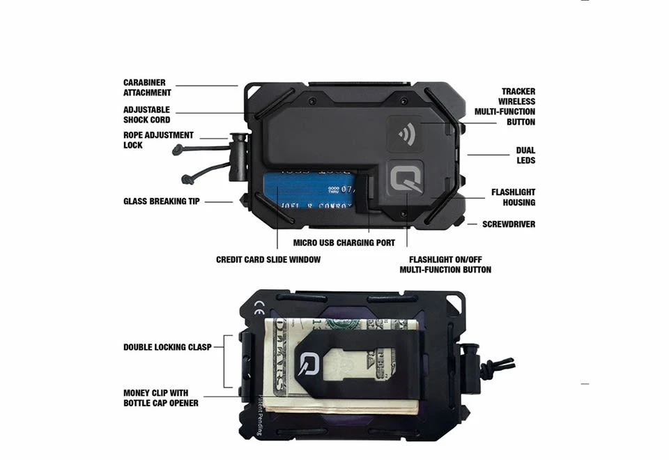 Hot Sale ๐ Bluetooth Survival Wallet by Quiqlite Inc. ๐ฅ 4 Hot Sale ๐ Bluetooth Survival Wallet by Quiqlite Inc. ๐ฅ - Image 2