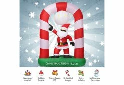 Wholesale 🔔 7-Ft. Inflatable Disco Santa by GoPlus (Costway) ✨ -Outdoor Living shop 208716 z7