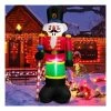 Best reviews of 👍 8-Ft. Inflatable Nutcracker Soldier by Costway 😍 -Outdoor Living shop 208727 z1
