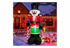 Best reviews of 👍 8-Ft. Inflatable Nutcracker Soldier by Costway 😍