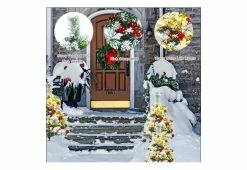 Outlet 😍 24” Cordless Prelit 🎄 Christmas Trees (Set of 2) by Costway ❤️ 10 Outlet 😍 24” Cordless Prelit 🎄 Christmas Trees (Set of 2) by Costway ❤️ -Outdoor Living shop 208728 z4